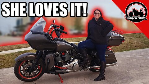 MRS. Bird Rides The Battle Donkey! - 2018 Road Glide Ultra