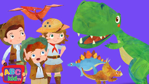 Dinosaurs Song (2D) | CoCoMelon Nursery Rhymes & Kids Songs