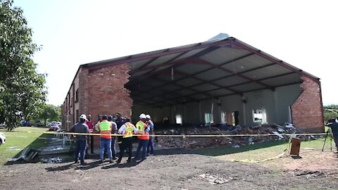 SOUTH AFRICA - KwaZulu-Natal - KZN Church collapses (Video) (59h)