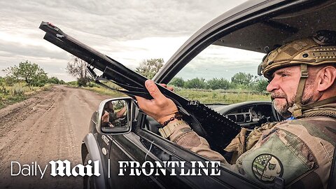 Riding Shotgun: What Defending Ukraine's Chasiv Yar is Really Like | Frontline | Daily Mail