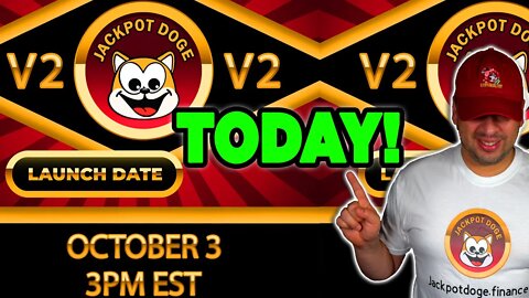 JACKPOT DOGE V2 LAUNCHES TODAY AT 3PM! WHO IS READY TO WIN!?