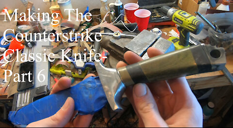 Making The Counterstrike Classic Knife- Part 6