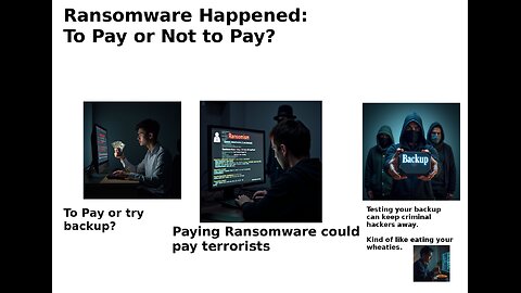 Got Ransomware: To Pay or Not is the question