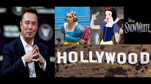 Elon Musk Agrees Hollywood RACE SWAPS like SNOW WHITE Is ANTI-WHITE RACISM aka WOKE