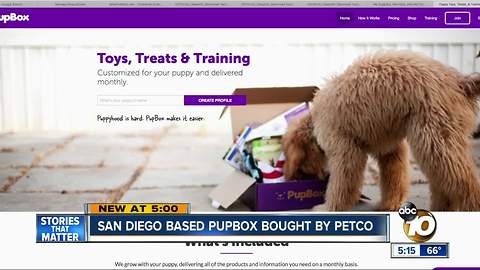 San Diego-based Pupbox bought by Petco