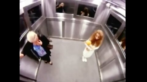 GHOST GIRL SCARY ELEVATOR PRANK better than horror movies