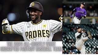 The 2024 All-Mostly Went Undrafted Fantasy Baseball Team