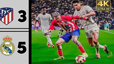 REAL MADRID VS ATLETICO MADRID 5-3 HIGHLIGHTS FINAL DIB7 SPORT