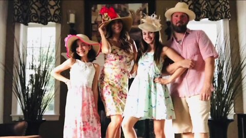 Aurora family turns boring quarantine dinner time into epic dress up dinner time