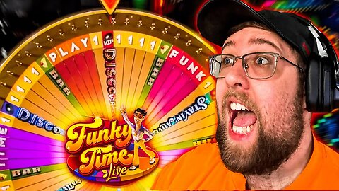 BIG WIN ON NEW FUNKY TIME LIVE GAME SHOW!