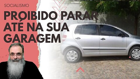 MULTA mesmo se VOCÊ ESTIVER em FRENTE À PRÓPRIA GARAGEM: Objetivo é MULTA, não SEGURANÇA ou NORMA