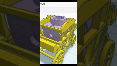 PIFCO Cinderella Carriage 3D Print Design Concept