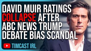 David Muir Ratings COLLAPSE After ABC News Trump Debate Bias Scandal