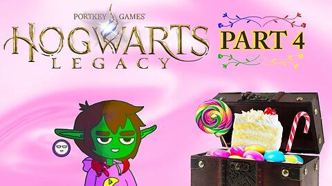 Eating All the Hogwarts Candy! | Part 4 #hogwartslegacy