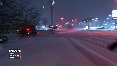 Meteorologist reports on snow in Fond du Lac