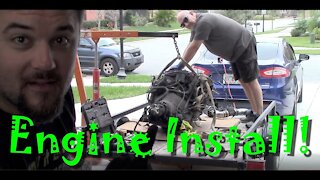 PART 4 - 1952 Chevy 3100 - Engine Install!