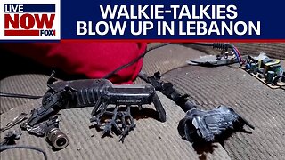 Walkie-talkies explode in Lebanon a day after pager attack | LiveNOW from FOX