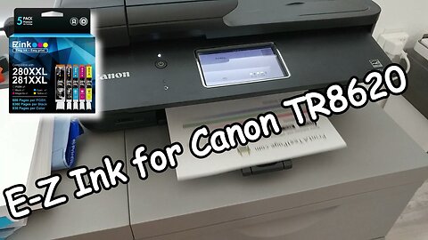 E-Z Ink Cartridge Compatible with Canon TR8620 and more Printers: PGI-280XXL CLI-281XXL - Review