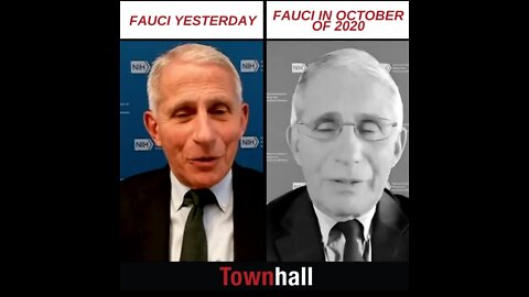 Fauci vs Fauci On Lockdowns