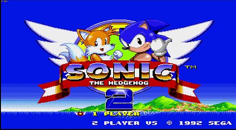 Sonic 2 - All Chaos Emeralds - SEGA 1992