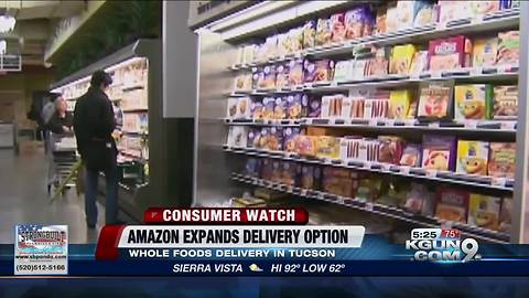 Amazon brings Whole Foods grocery delivery to Tucson