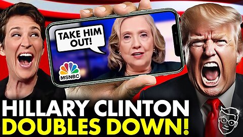 Hillary Clinton Has An UNHINGED MELTDOWN After Trump Shooting at Media for NOT ATTACKING Trump