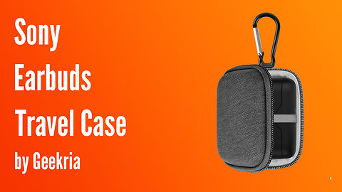 Sony On-Ear Headphones Travel Case, Hard Shell Headset Carrying Case | Geekria