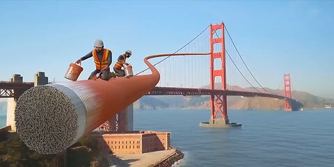 Golden Gate Bridge _ Building an Impossible Bridge(720P_HD)