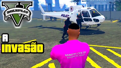 GTA RP | CAUSANDO NA POLÍCIA CIVIL DO RJ | FUI ABORDADO ATROPELADO E MAIS