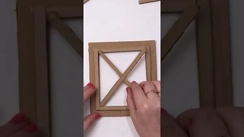 DIY cardboard decorative lamp