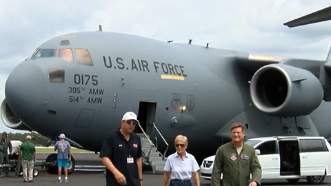 Bird in engine damages Blue Angels jet at Vero Beach Air Show