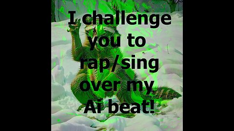 I challenge you to sing/rap over my Ai beat/slideshow! #shorts #rapbeats #challenge #rapbeat