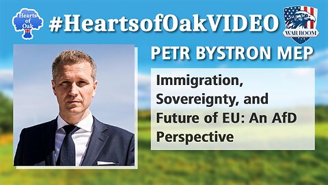 Hearts of Oak: Petr Bystron MEP: Immigration, Sovereignty, and Future of EU: An AfD Perspective