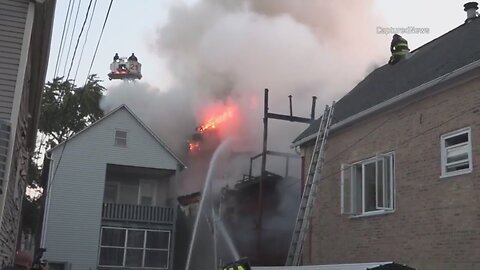 Large house fire in Lakeview leaves residents displaced