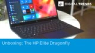 Unboxing: The HP Elite Dragonfly | Digital Trends Live 12.11.19