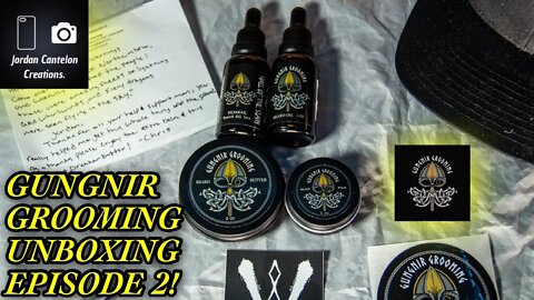 NOBODY ELSE HAS THIS??!! Gungnir Grooming Unboxing Episode 2 (Two More Scents and 4 Products)!!