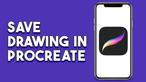 How To Save Drawing In Procreate