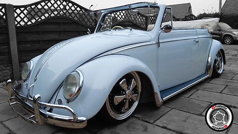 1956/58 VW Karmann Beetle Carbrio Vert Drive Walkaround Cabriolet Volkswagen Bug