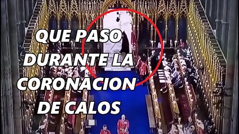 Que paso durante la coronación de Carlos