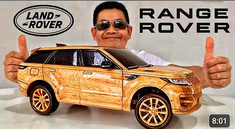 Wood Carving - 2023 Land Rover Range Rover Sport - Woodworking Ar