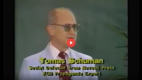 YURI BEZMENOV: PSYCHOLOGICAL WARFARE SUBVERSION & CONTROL OF WESTERN SOCIETY