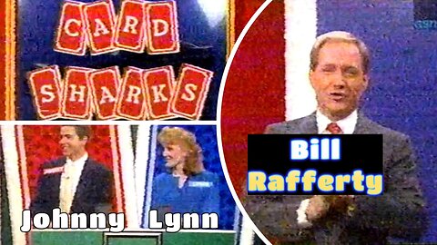 Bill Rafferty | Card Sharks (11-5-1986) | Johnny vs Lynn | Game Show