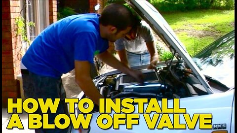 How To Install a Blow Off Valve DIY