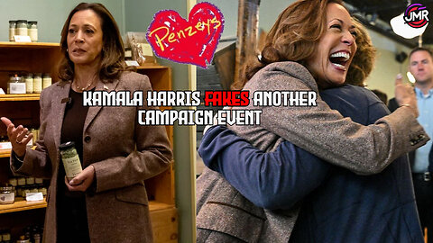 Kamala Harris STAGED another campaign event! & it BACKFIRES!