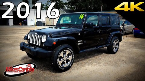 2016 Jeep Wrangler Unlimited Sahara - Ultimate In-Depth Look in 4K