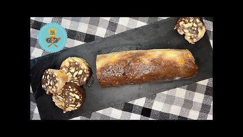 Easy Greek Chocolate Salamι With Double Chocolate / Μωσαϊκό Διπλής Σοκολάτας