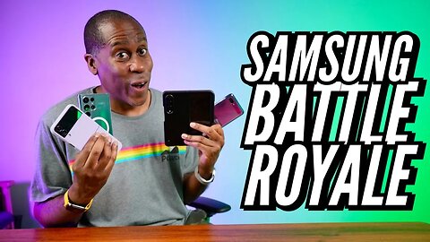 Samsung Geekbench Battle Royale Z Flip 4 vs Z Fold 3 vs S22 Ultra vs OG Z Flip With Surprise Ending