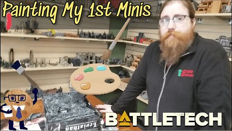 Painting my 1st Minis | Miniature Painting Lesson | BattleTech