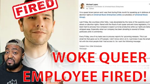 WOKE Queer Employee FIRED After REFUSING To Work In Protest Of Roe V Wade Being Overturned!