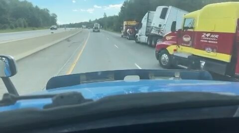 Truck Accident On Highway 401